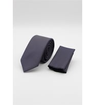Lacivert-Sarı Desenli 6 Cm Kravat 1090255121