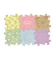 Muffik Ortopedik Duyu Matı Baby Pastel Set 6 LI