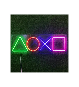 Playstation Neon Led Tabela