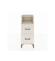 Hyperion Komodin Tek Raflı 2 Çekmeceli 44x44x106 Aytaşı-Aytaşı