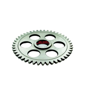 ATV APACHİ ŞANZIMAN DİŞLİSİ 45T İÇ 25X24 FREZELİ 6 DELİKLİ ÖM