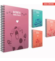 GIPTA LOVE U SP. PP KAPAK 17X24 80YP. ÇİZGİLİ DEFTER