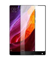 Xiaomi Mi Mix 2S Ekran Koruyucu Full Tam Kaplayan Kavisli Tempered Cam (Siyah)