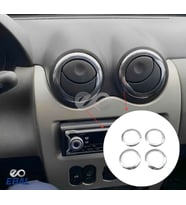 Dacia Sandero Krom Havalandırma Çerçevesi 4 Prç. 2006-2012