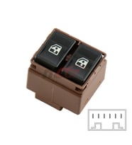 Cam Açma Düğmesi Sol M131 Slx Doğan Kartal Slx Çiftli