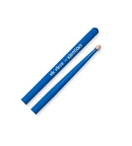 Vic Firth KIDS Çocuk Bateri Bageti (Kids Stick) (1 Çift ) Mavi Renk, Hickory (Ceviz) Ağacı, 13 İnç Kısa Boy Öğrenci Bageti