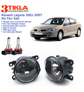 Renault Laguna 2004 Sis Farı Set  Oem:  8200074008