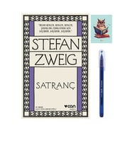 Satranç 9786053606116 - Stefan Zweig - (KALEM VE NOT DEFTERLİ) (Renksiz)