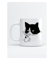 Huysuz Kedi Baskılı Kupa Bardak