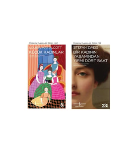 Küçük Kadınlar + Bir Kadının Yaşamından Yirmi Dört Saat- 2 Kitap Set - Iş Bankası Özel Set Küçük Kad