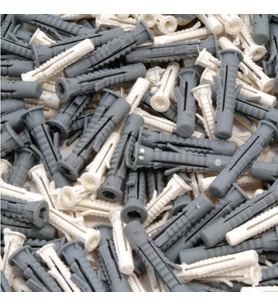 Tuğla Boşluk Dübeli 10 Mm (100 Adet) (Gri)