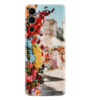 Tecno Pova Neo 2 Kılıf Silikon Desen Özel Seri Gerçek Çiçekler 1743