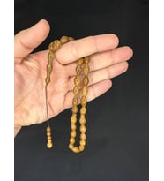 SEVGİLİYE ÖZEL HEDİYE KUKA TESBİH FIÇI KESİM 13MM X 8MM H-1620. (Çok Renkli)