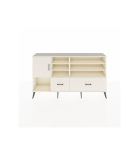 Arges Konsol 8 Raflı 2 Çekmeceli Tek Kapaklı  176x30x99 Aytaşı-Aytaşı