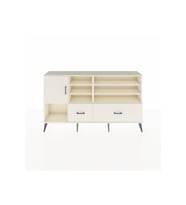 Arges Konsol 8 Raflı 2 Çekmeceli Tek Kapaklı  176x30x99 Aytaşı-Aytaşı