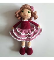Pembebek Amigurumi Organik Oyuncak
