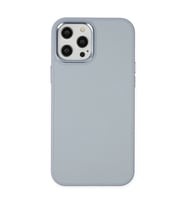 iPhone 12 Pro Max Kılıf Asya Deri Silikon - Sierra Blue