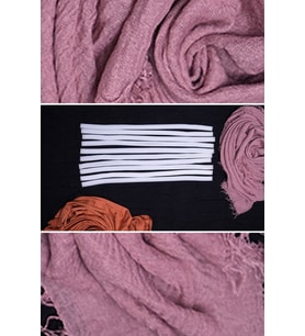 Beyaz Çift Katlı 10'lu Eşarp Süngeri Polyester 1010O_42