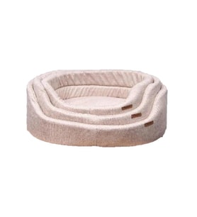 Chester Elips Yıkanabilir Yatak 53-42cm Medium Krem