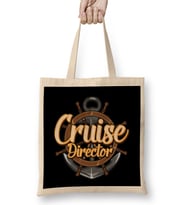 Funny I Am The Cruise Director Boating Captain Bez Çanta Uzun Saplı