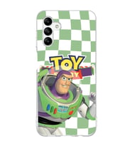 Samsung Galaxy A04S Uyumlu Toy Story Buzz Desenli Şeffaf Telefon Kılıfı