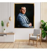 ÇERÇEVELİ ATATÜRK TABLO S149