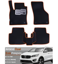 KİA SORENTO 5 KİŞİLİK (2015-2021) Uyumlu EVA Paspas Tam Set–Araca Özel,Kolay Montaj,Su Geçirmez