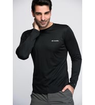 Columbia Zero Rules Long Sleeve Shirt Erkek Uzun Kollu Tişört Siyah AM6083-010