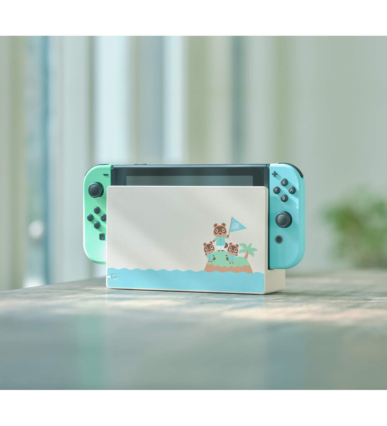 NİNTENDO SWİTCH SPECİAL EDİTİON MAVİ-YEŞİL JOY CON ANİMAL CROSSİNG