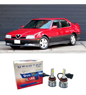 Alfa Romeo 164 Led Xenon Uzun Far Ampulü H1 Duo Yeni Seri Beyaz