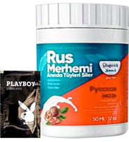 Rus Merhemi Turquoise 22-2:0025 Glegnid Ceviz &amp; Ceviz Sütü Rus Merhemi 50 Ml Tüy Kremi+ Yanında