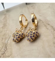 Çilek Küpe (Gold)