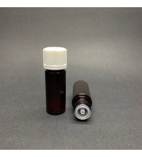 15 cc Amber Pet Şişe - Çocuk Kilit Kapaklı Damlalıklı Kör Tıpalı-  x 10 Adet (Karışık)