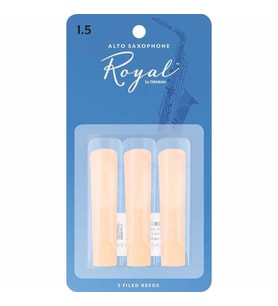 D\'Addario Woodwinds Royal RJB0315 Alto Saksafon Kamışı (3 lü) No:1.5