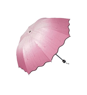 Newdaki Pembe Yağmur Damlası Kadın Şemsiye