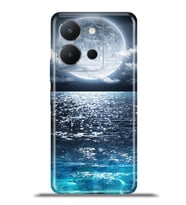 Vivo Y36 Kapak HD Renkli Dizayn Silikon Kılıf - Okyanus