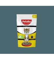 PETEKO 24 ADET JÖLELİ PARÇA ETLİ YETİŞKİN KEDİ YAŞ MAMASI TAVUKLU