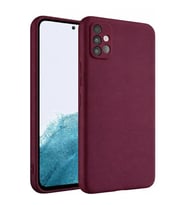 Coverzone Samsung Galaxy A71 ?le Uyumlu K?l?f Z-Mara Lansman Vieri Tam Koruma Arka Kapak Kamera Koruma �?k?nt?l? P�r�zs�z Y�zey Mor