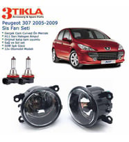Peugeot 307 2005 Sis Farı Set  Oem:  8200074008