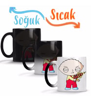 Family Guy Sihirli Kupa Bardak Porselen