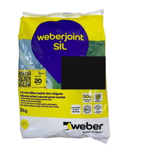 Weber Sil 413 Siyah Derz Dolgu 2 Kg