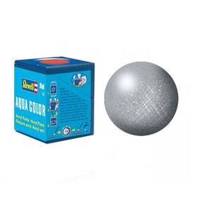 Revell Su Bazlı Maket Boyası 20 ml Steel Metallic 36191