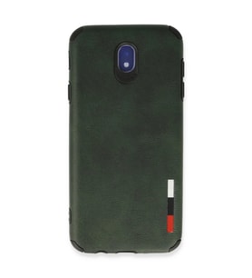 Galaxy J7 / J730 Kılıf Loop Deri - Yeşil