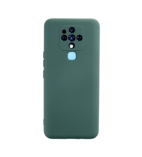 Tecno Camon 16 Kılıf Nano İçi Kadife - Koyu Yeşil