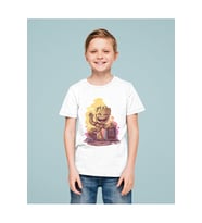 Avengers Groot Baskılı Unisex Yenilmezler Film Çocuk Tişört (1-12 Yaş)
