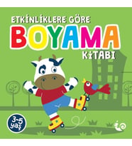 Etkinliklere Göre Boyama Kitabı - Yeşil