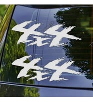 4x4 Off Road Sticker yapıştırma 2 Adet
