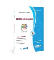 Egem Yayınları Aöf Sembolik Mantık(bahar Dönemi) Konu Anlatımlı Soru Bankası(2. Yarıyıl) (Çok Renkli)