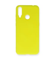 General Mobile Gm 10 Kılıf Nano İçi Kadife Silikon - Sarı