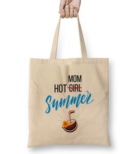Hot Not Girl Mom Summer Bez Çanta Uzun Saplı